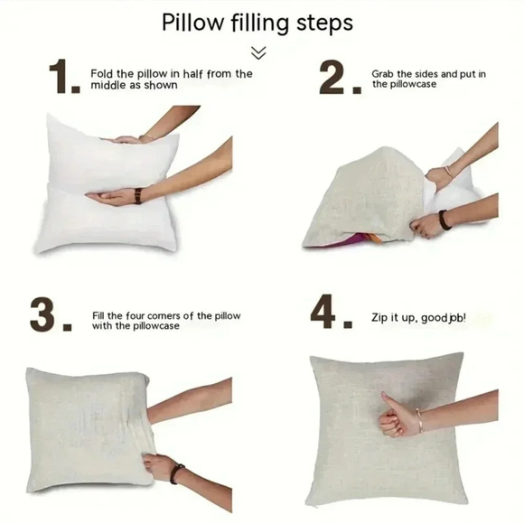 Christmas Red Buffalo Plaid Farm Cottage Holiday Accent Pillow Covers Set Of 4 - Picture 4 of 6